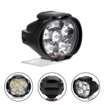 Proiector cu led, 1000 LM ( lumeni ) 10 W cu lupa, rezistent la apa, waterproof, set de 2 bucati